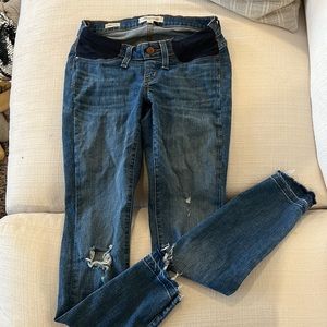Madewell maternity jeans